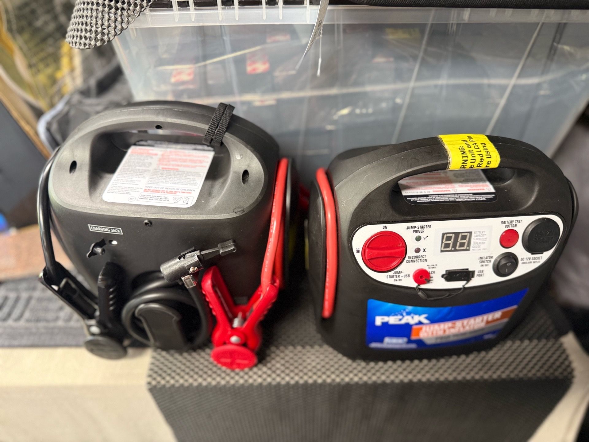 PEAK 750 car jumper/ inflator / usb (2x)