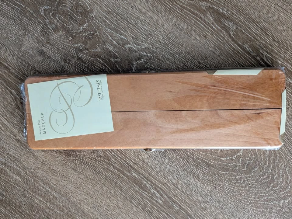 Past Times Wooden Mancala Game – New/Sealed - photo 2