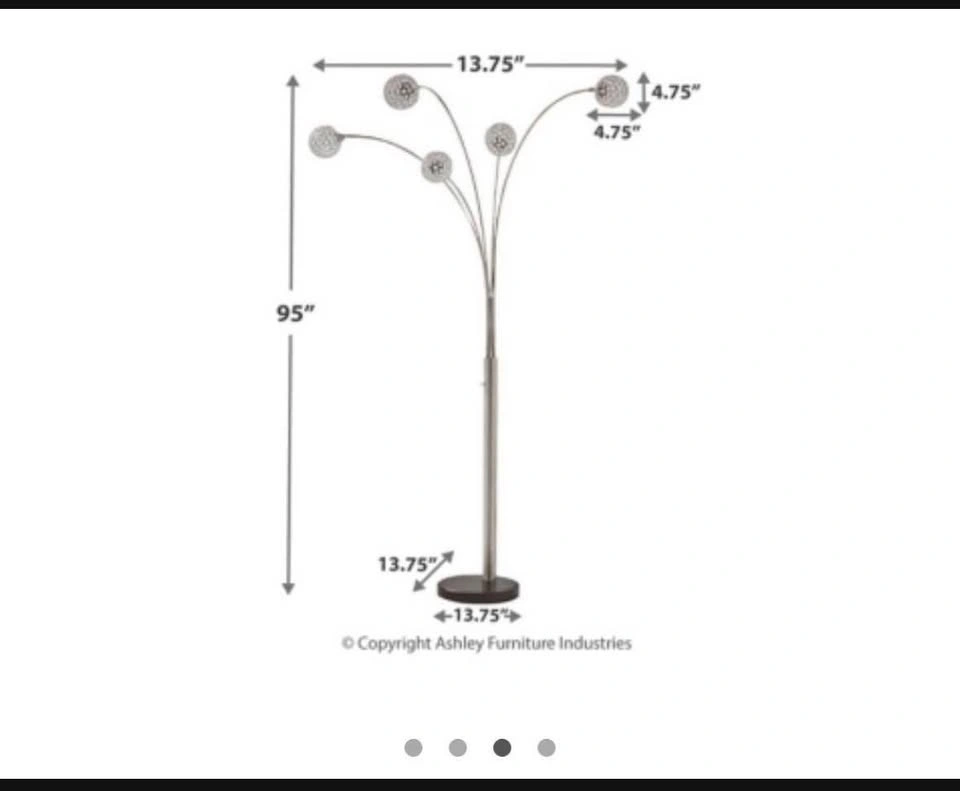 Arc Floor Lamp - photo 3