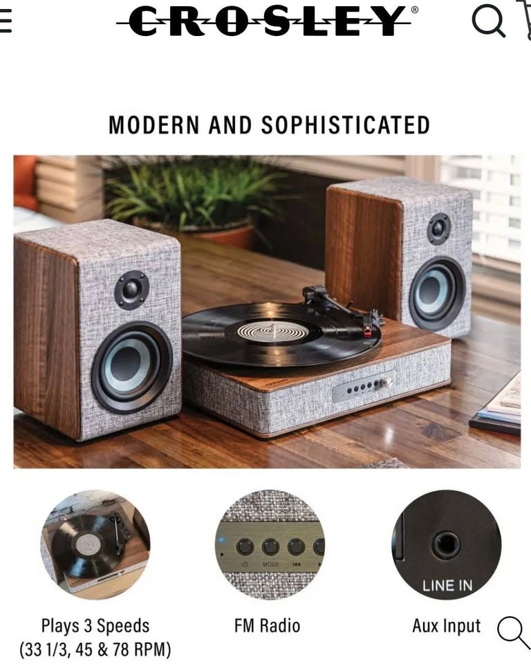 Crosley record player - photo 5