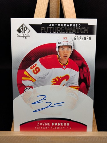 2025-26 SP Authentic Future Watch Auto Zayne Parekh #146 RC AU /