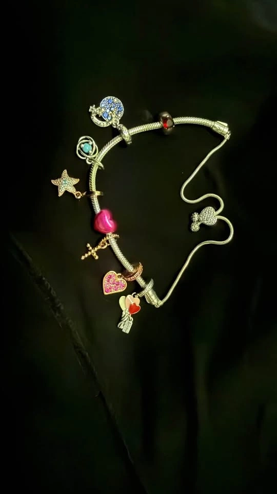 Pandora Bracelet - Adjustable length with charms - photo 2