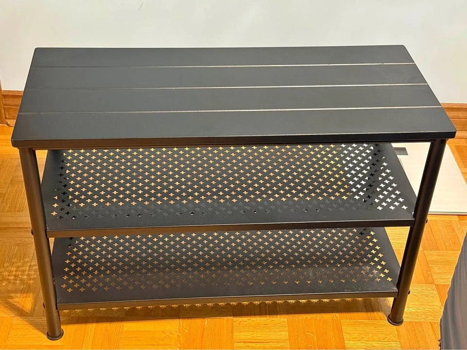 Bench with Shoe storage - Heavy duty Steel construction
