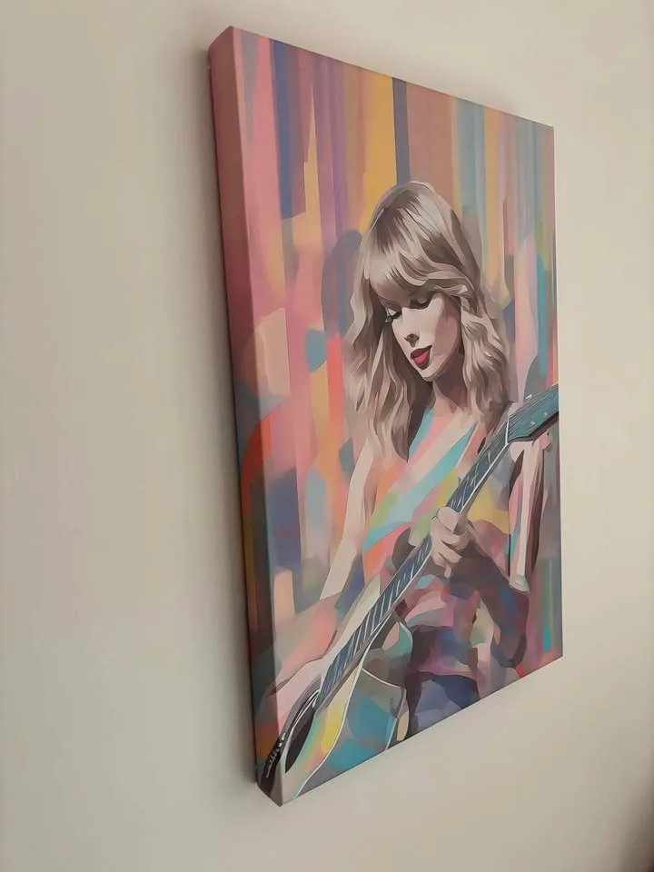 Taylor Swift Canvas Wall Art-Ready To Hang image indicator(5)