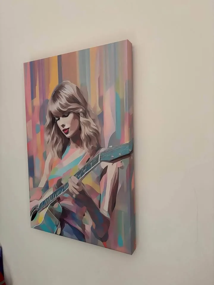 Taylor Swift Canvas Wall Art-Ready To Hang image indicator(6)