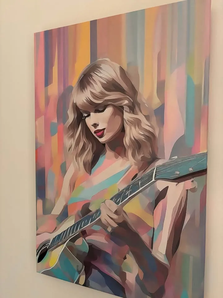 Taylor Swift Canvas Wall Art-Ready To Hang image indicator(8)