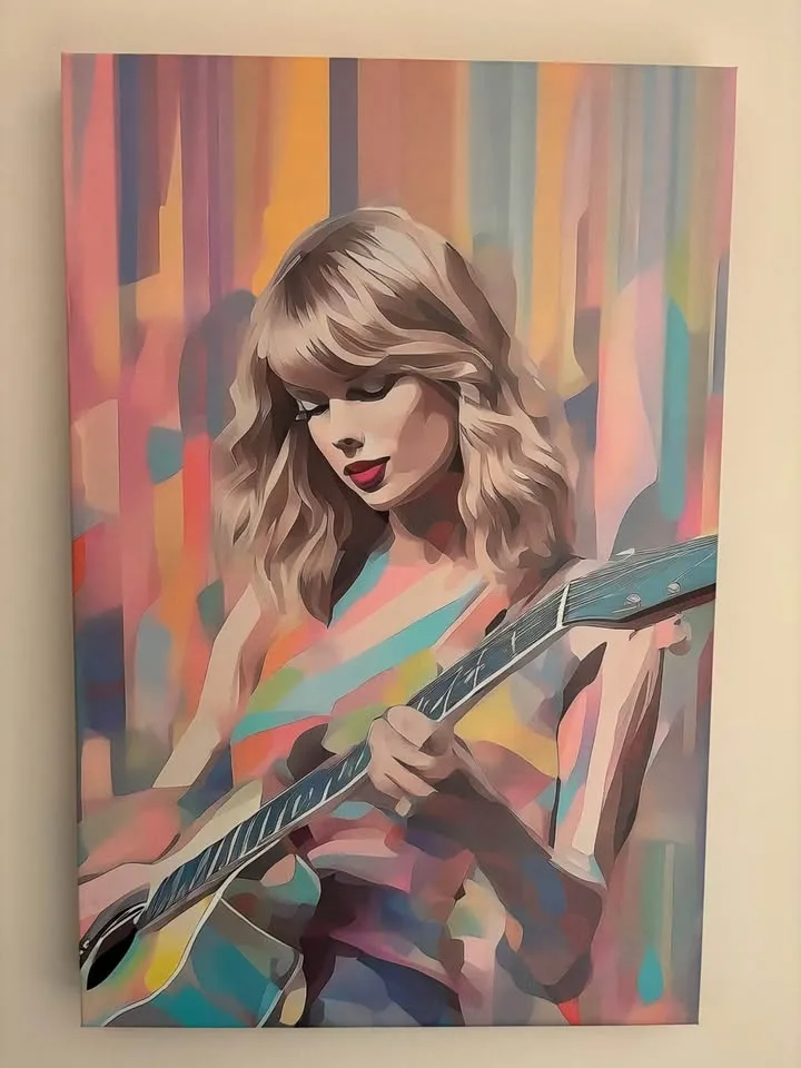 Taylor Swift Canvas Wall Art-Ready To Hang image indicator(9)