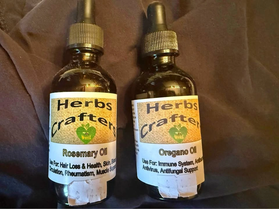 Herbs Crafters- Rosemary Oil & Oregano Oil