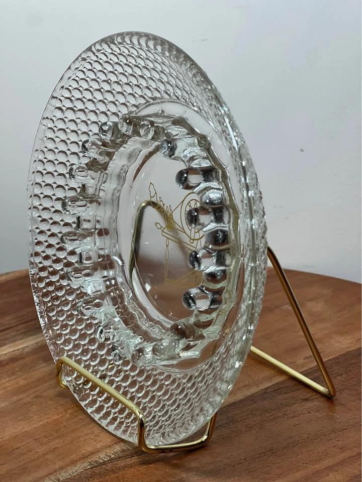 Vintage Duncan Miller Clear Glass Hobnail Ashtray - photo 4