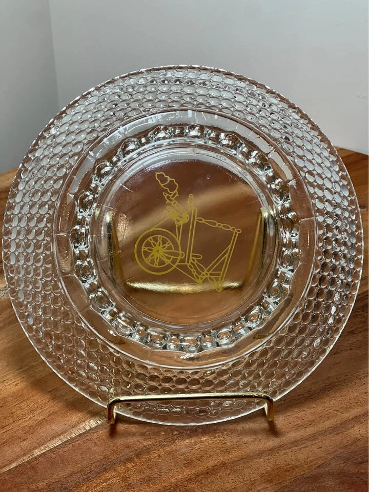 Vintage Duncan Miller Clear Glass Hobnail Ashtray - photo 5