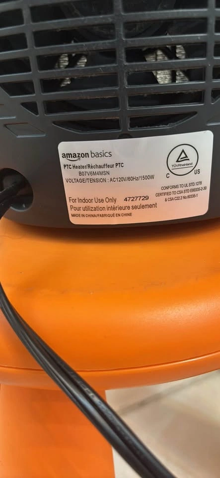 MOVING SALE - Portable Fan and heater - photo 3