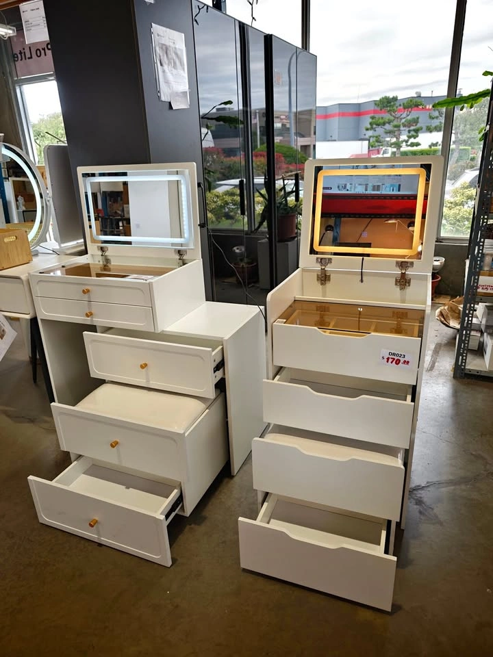 LED Vanity with Chairs Starting $170