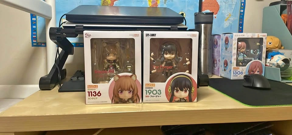 Raphtalia + Yor Forger Nendoroids