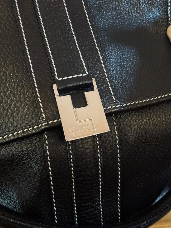 Lambertson Truex leather shoulder bag - photo 4