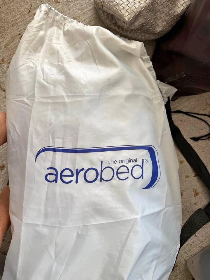 AeroBed Queen Raised Air Mattress with Built-In Pump
