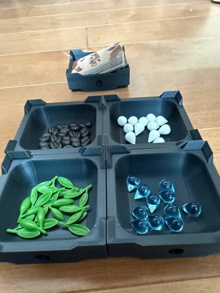 Blood Rage Board Game + 3D Printed Organizer – Complete - photo 3