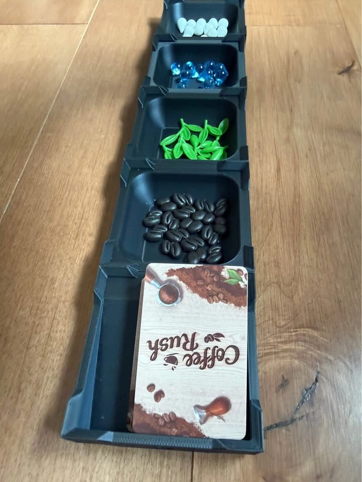 Board Game Organizer Kit | Token Trays + Card Holder - photo 5