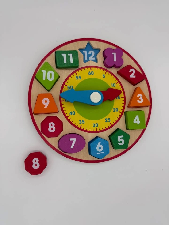 Melissa and Doug shape sorting clock