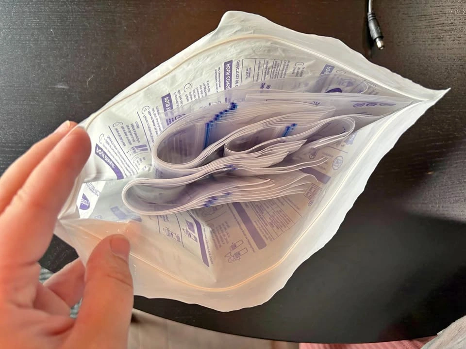 Liquid Gold Storage Bags