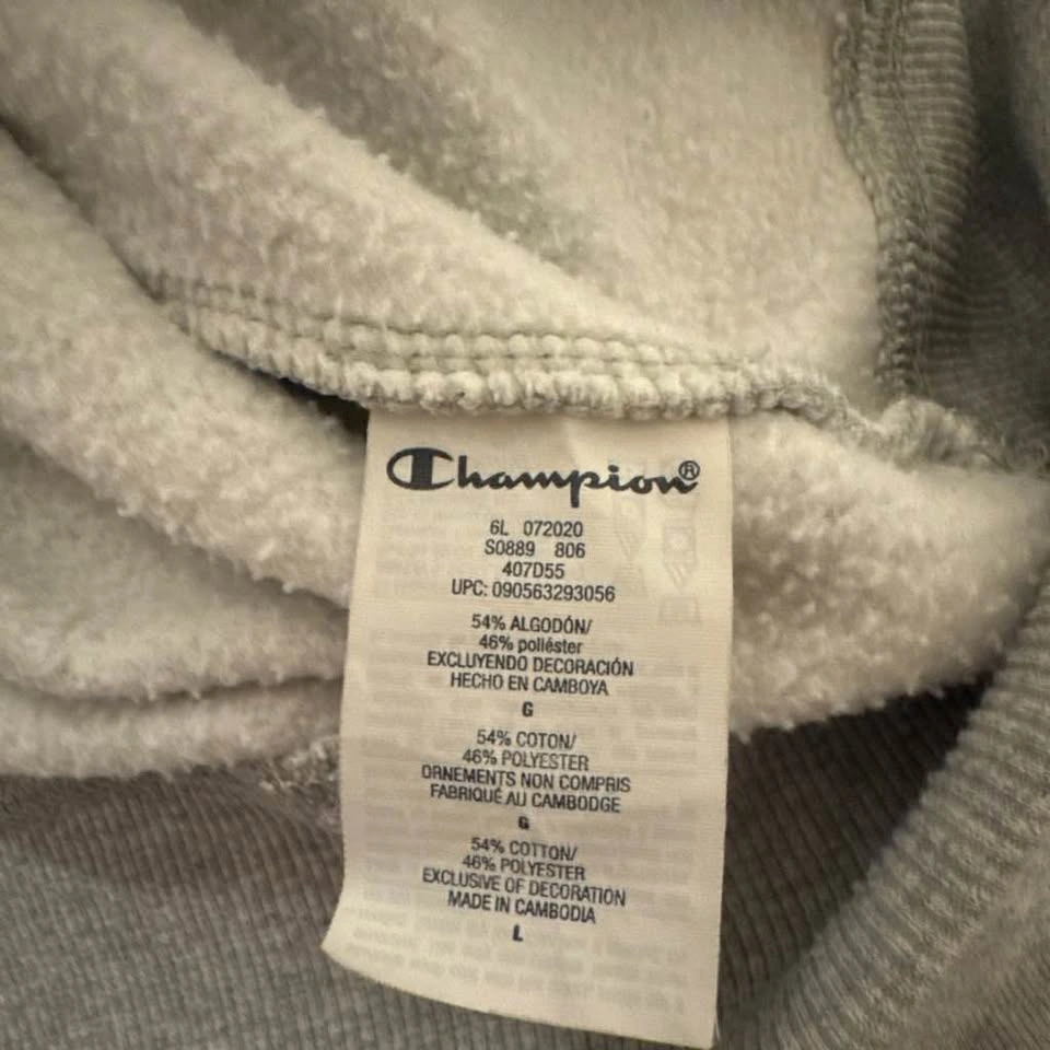 champion grey pullover hoodie - photo 4
