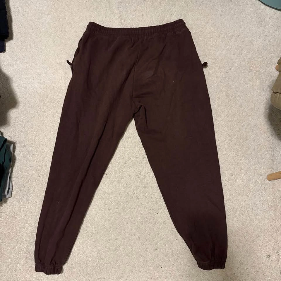 zara athleticz brown sweatpants - photo 2