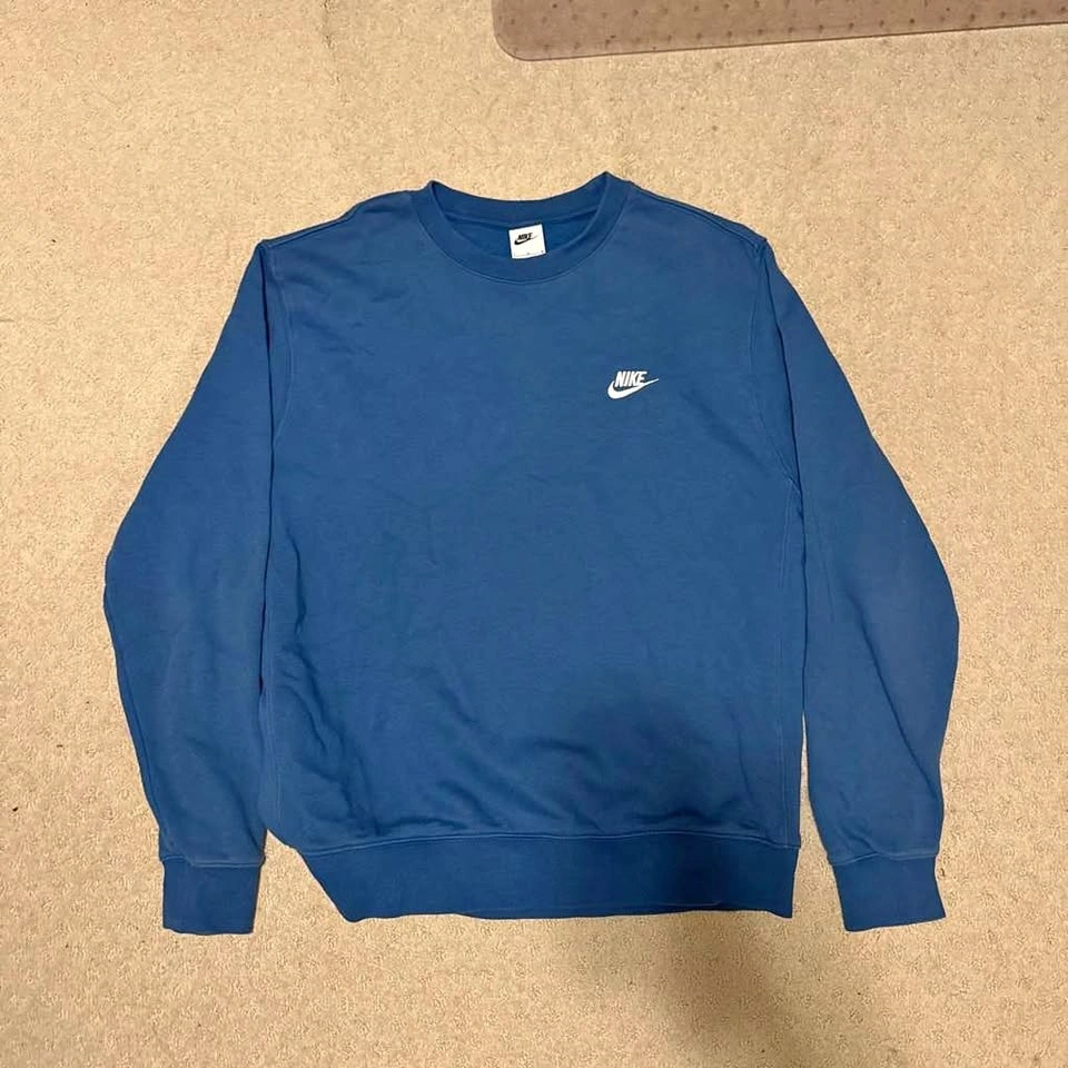 nike blue sweater