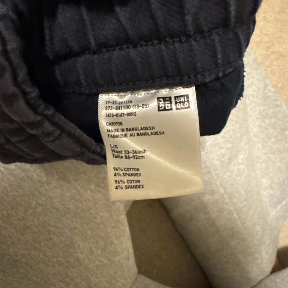 uniqlo navy ankle pants - photo 3