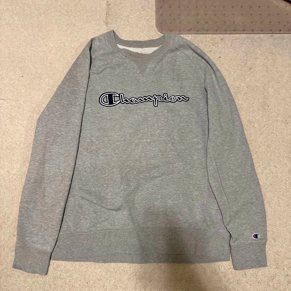 grey champion sweater