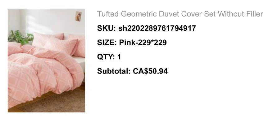 Pink Queen Duvet Set for Sale - photo 3