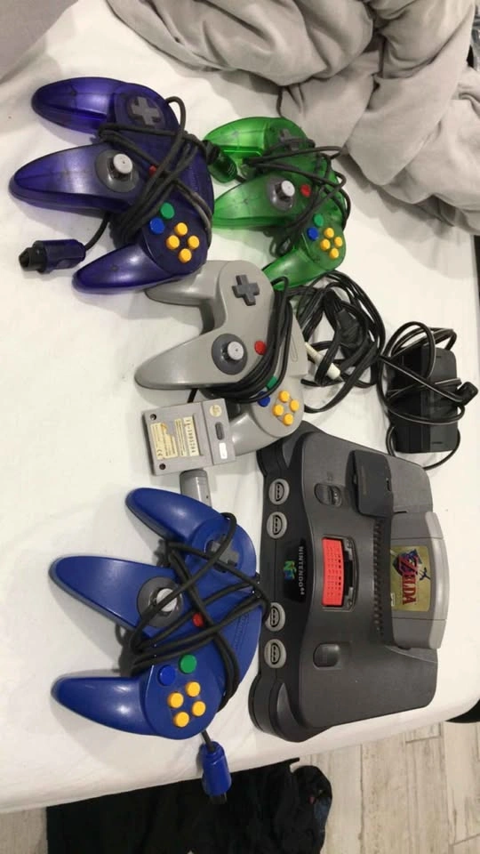 N64 + 4 controllers + og cables + expansion pack + Zelda - photo 5
