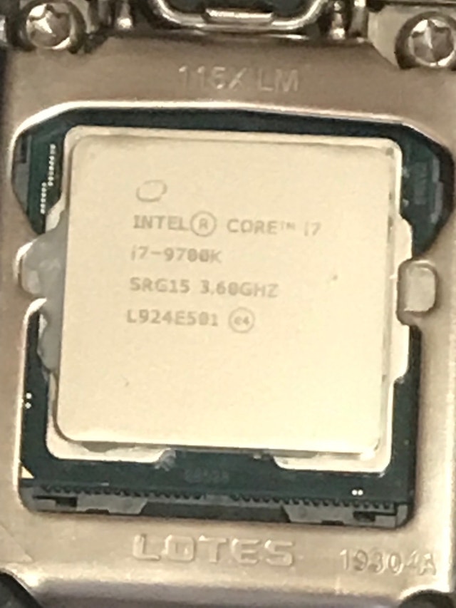 MSI MPG Z390 GAMING EDGE AC + i7-9700k CPU - photo 3