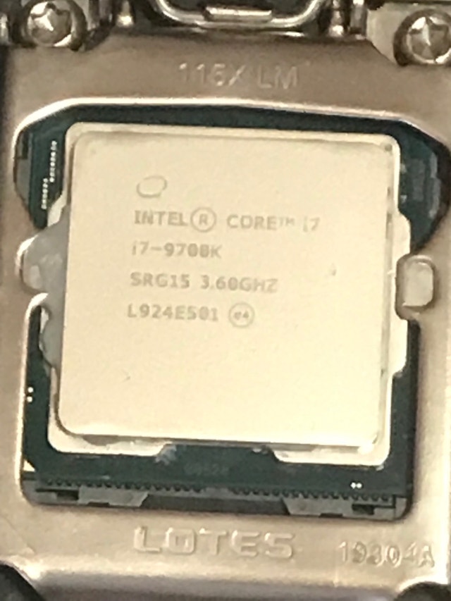 MSI MPG Z390 GAMING EDGE AC + i7-9700k CPU - photo 4