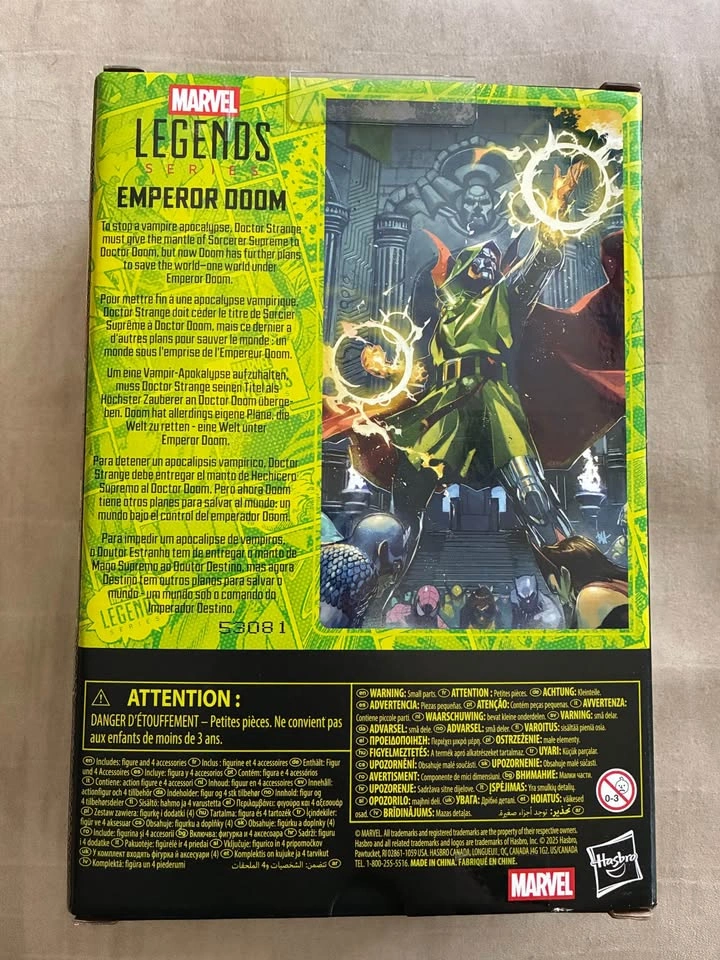 Marvel Legends Series Emperor (Doctor) Doom action figure - photo 2