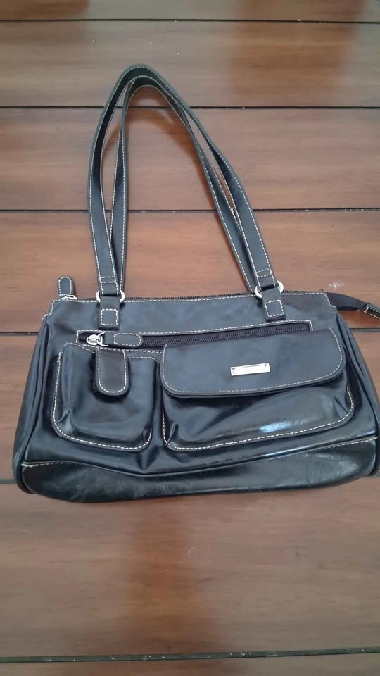 Evening bag with built in wallet