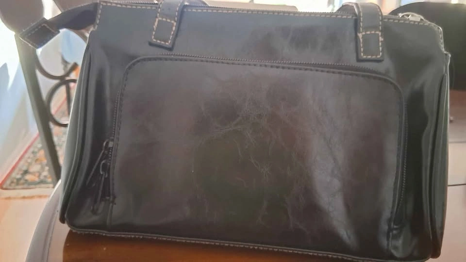Evening bag with built in wallet - photo 2