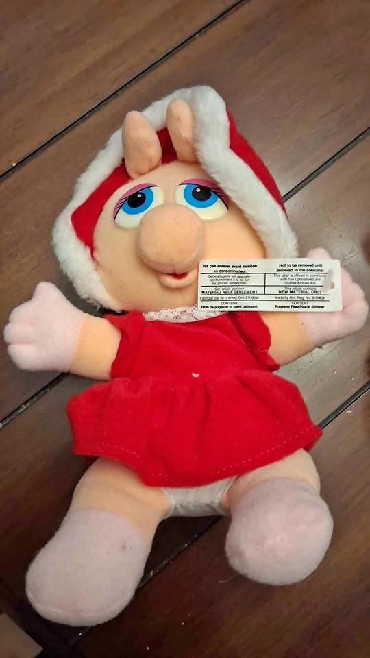 Vintage Miss Piggy Stuffy 9"