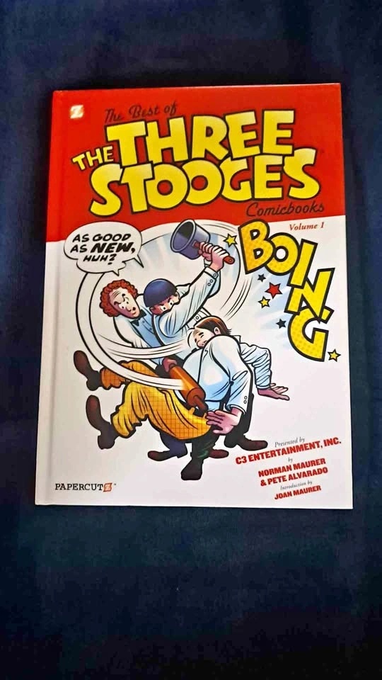 Papercutz The Three Stooges Comicbooks Volume 1