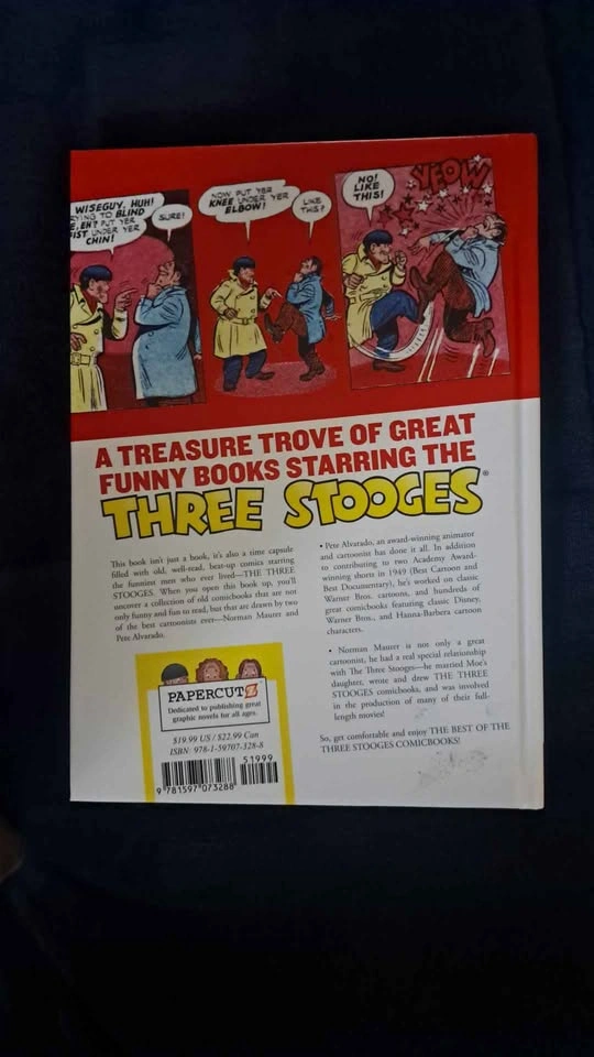 Papercutz The Three Stooges Comicbooks Volume 1 - photo 2