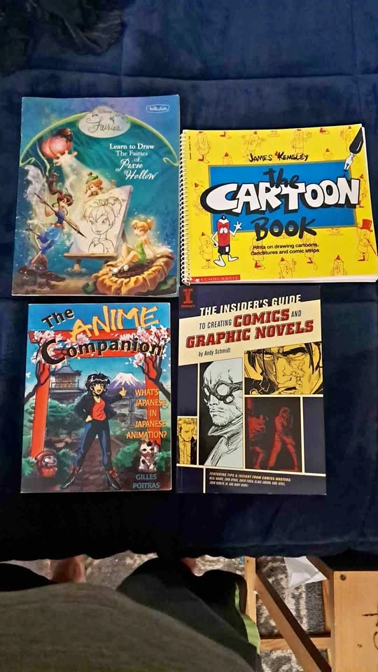 Drawing and Art Instruction Books Lot