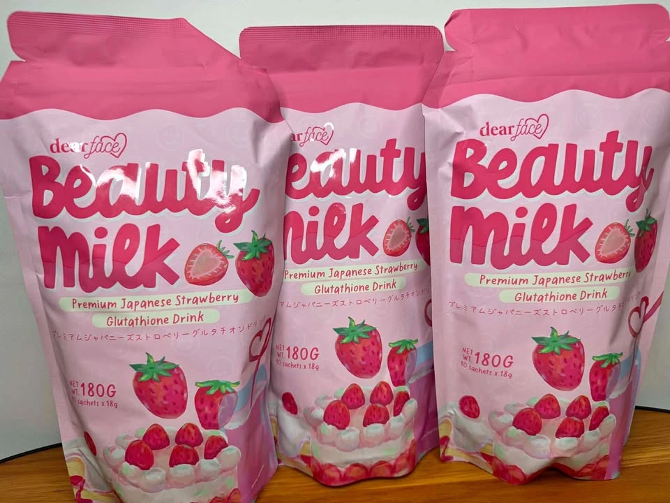 Dear Face Beauty Milk Strawberry
