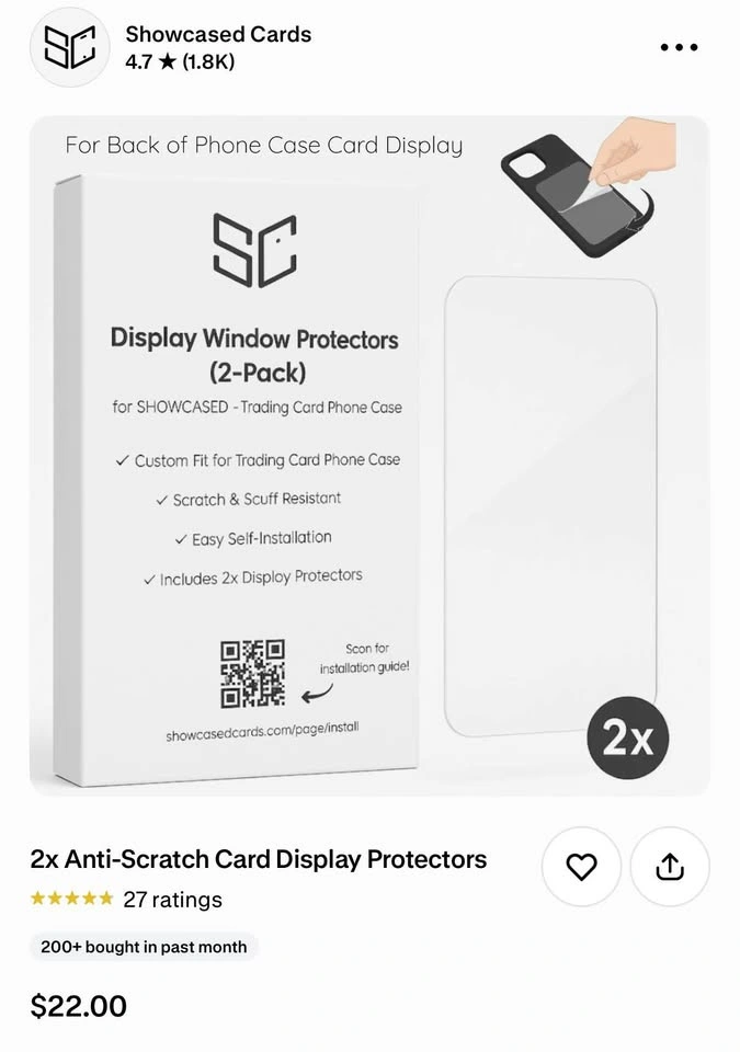 iPhone Air Gen 2 Premium Case + 2x Anti-Scratch Card Display - photo 3