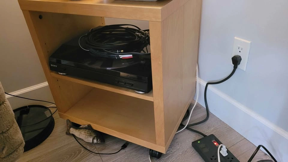 Two ikea shelving units on wheels - photo 5
