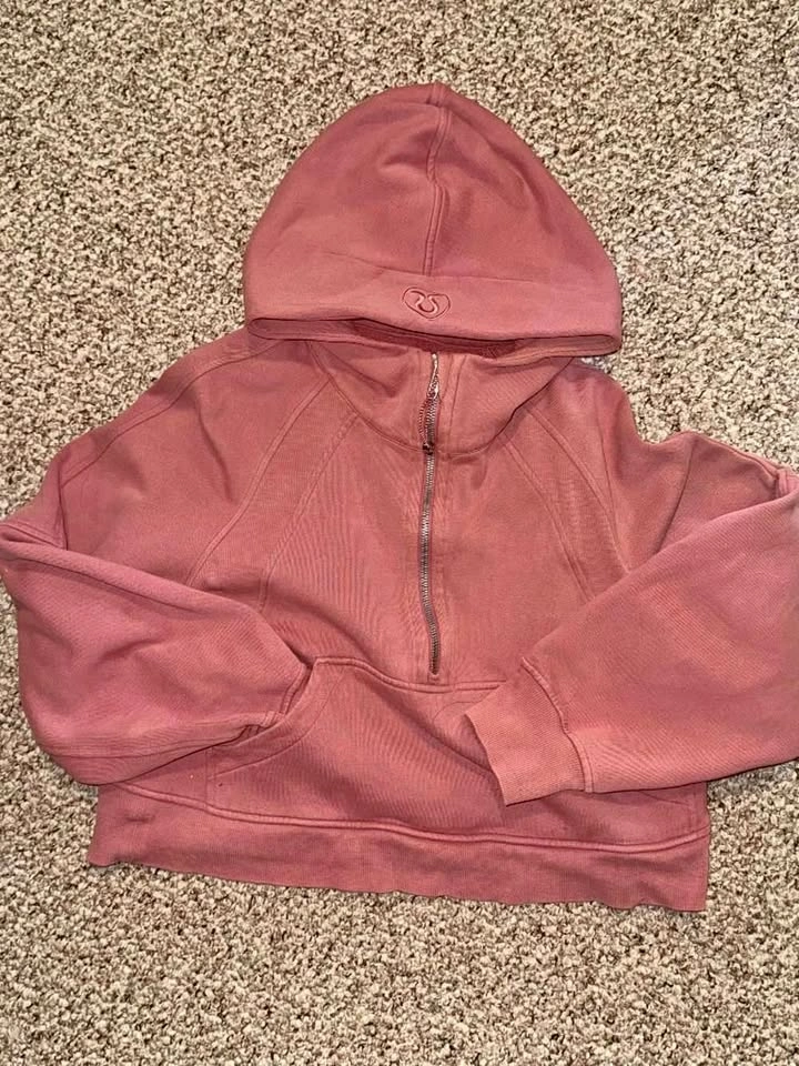 Lululemon • Brier Rose • XS/S • Scuba Half-zip