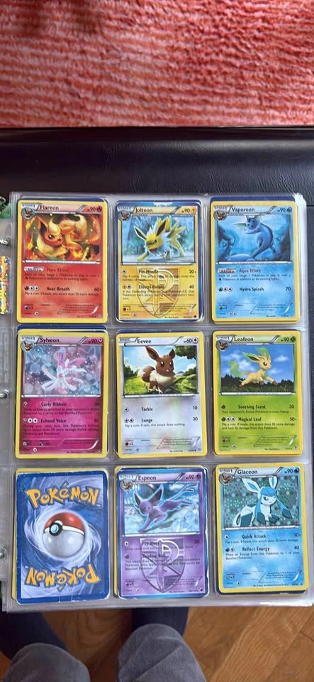 bulk binder with old cards