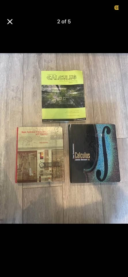 Calculus Textbooks Math Textbooks Many options! - photo 2