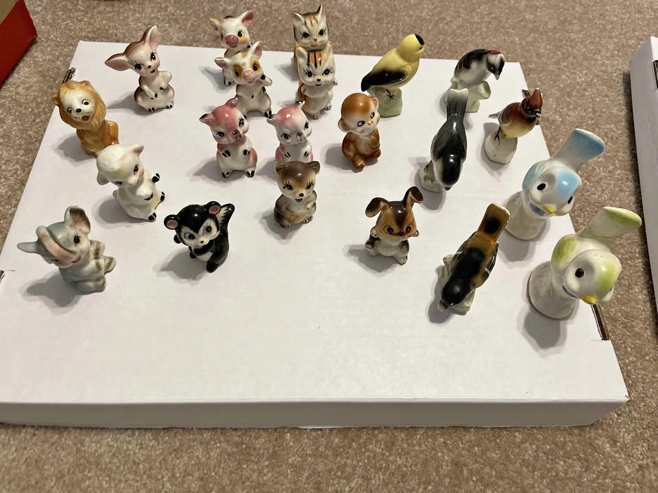 Vintage Ceramic Animal Figurine Collection (Lot of 21)