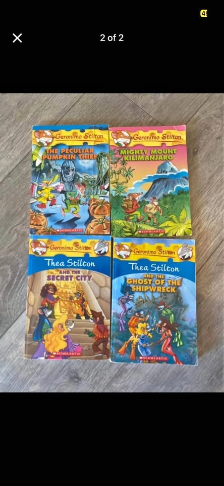 Geronimo and Thea Stilton Books Set