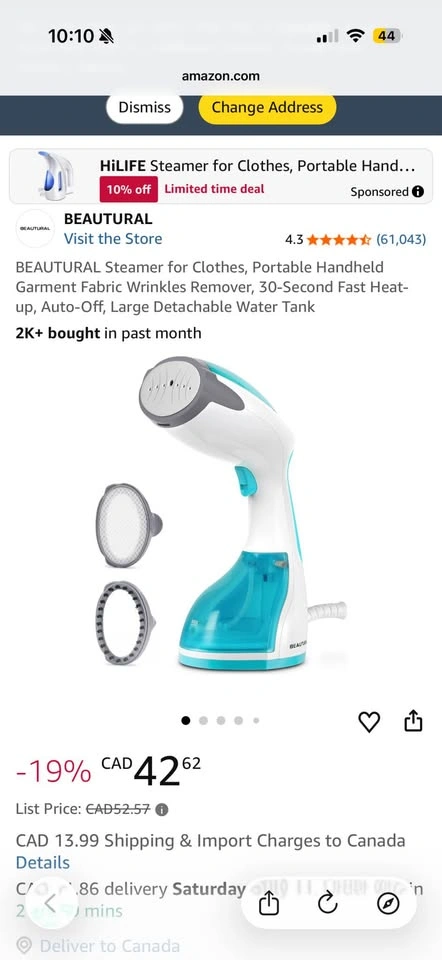 Steamer for clothes - photo 4
