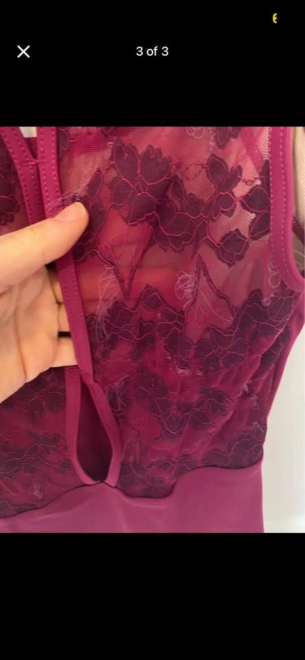 Beautiful Pink Lace Ballet Dance Leotard - photo 3