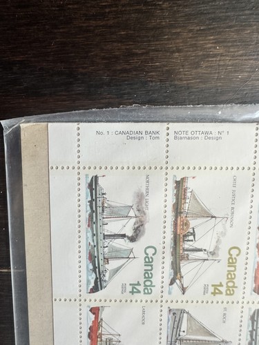 Canada 1978 Ice Vessels, MNH folded field stock pane of 50, sc#7 - photo 2
